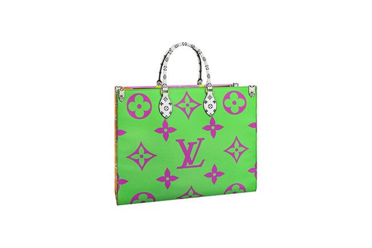 Tote bag 'On the go' de Louis Vuitton en flúor