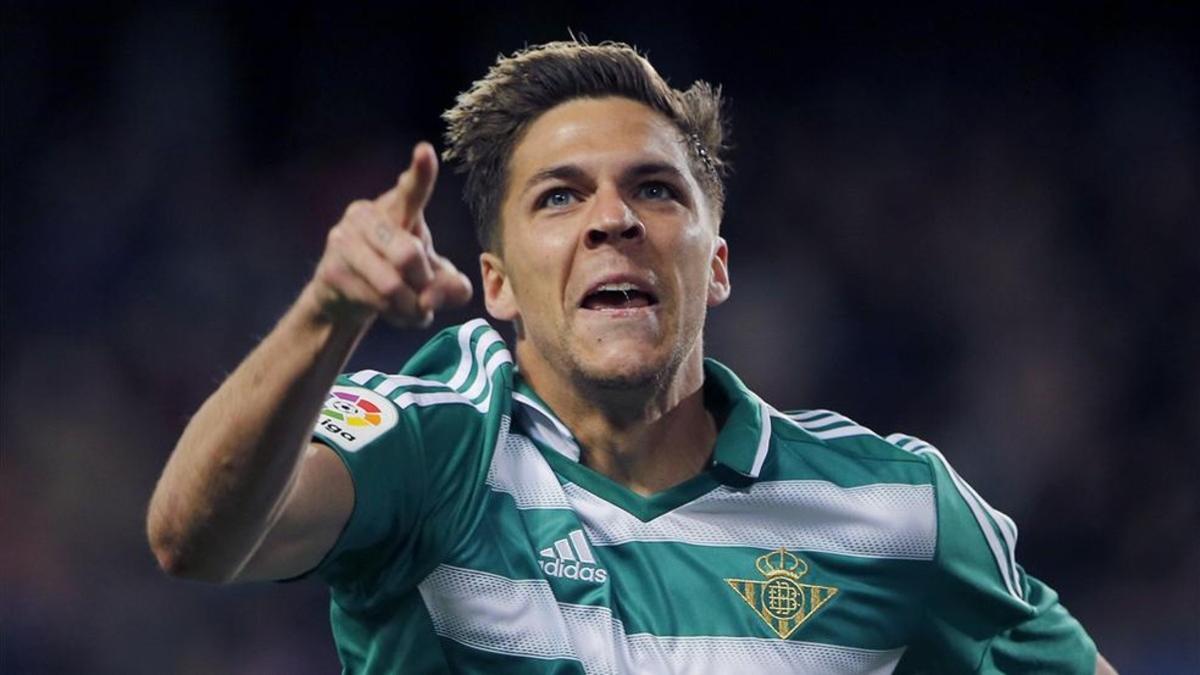 Jonas Martin ha tenido poco protagonismo en el Betis