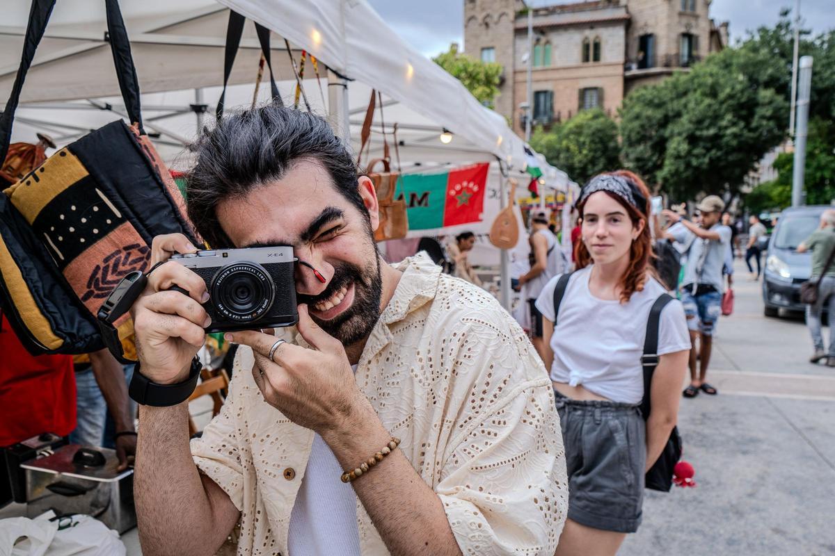 Un fotògraf fotografiat