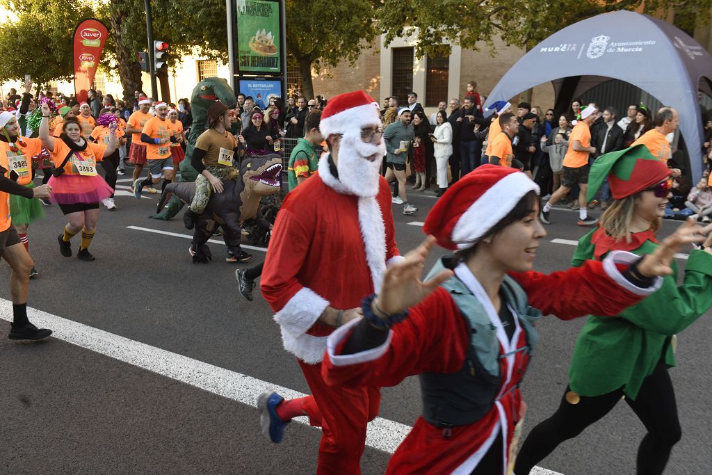 La San Silvestre 2025 en Murcia, en fotografías