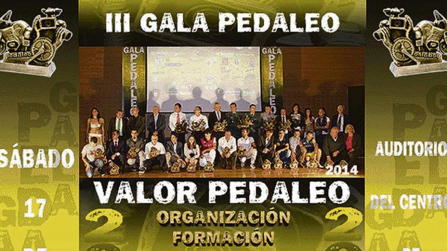 Cartel anunciador de la Gala que se celebra esta tarde.