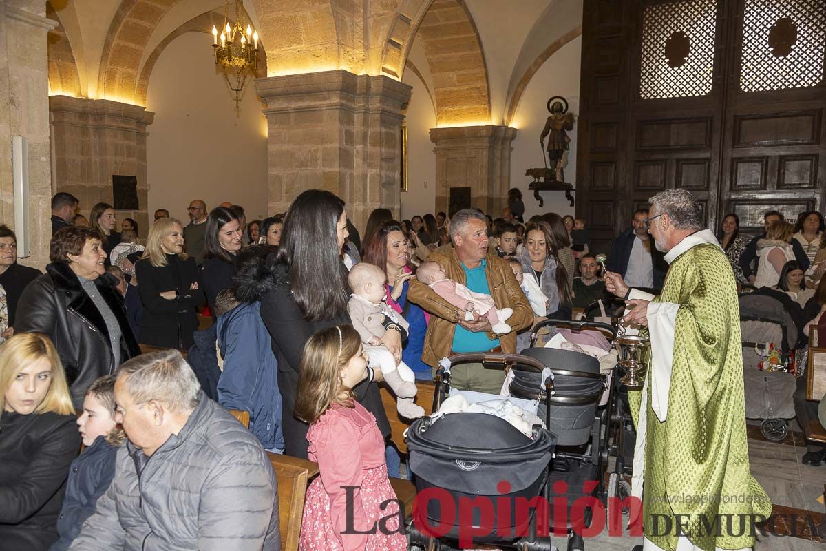 Presentación a la Vera Cruz de Caravaca de los niños nacidos en 2023