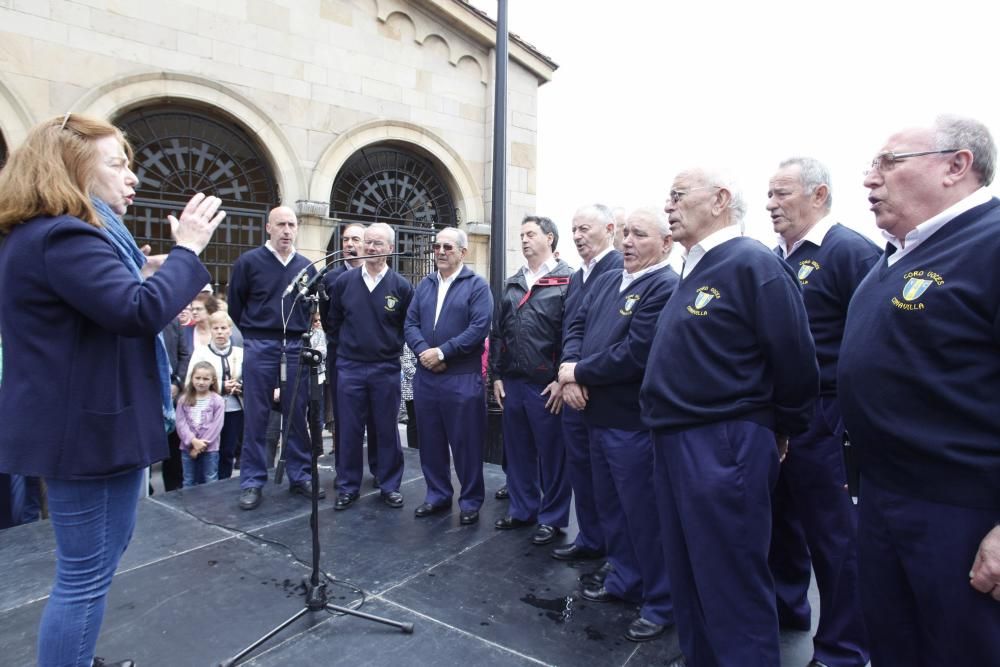 Celebración de la festividad de San Pedro en Gijón