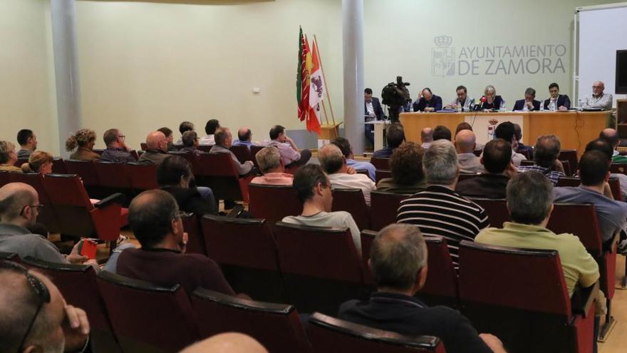 Imagen de la última asamblea del Zamora.