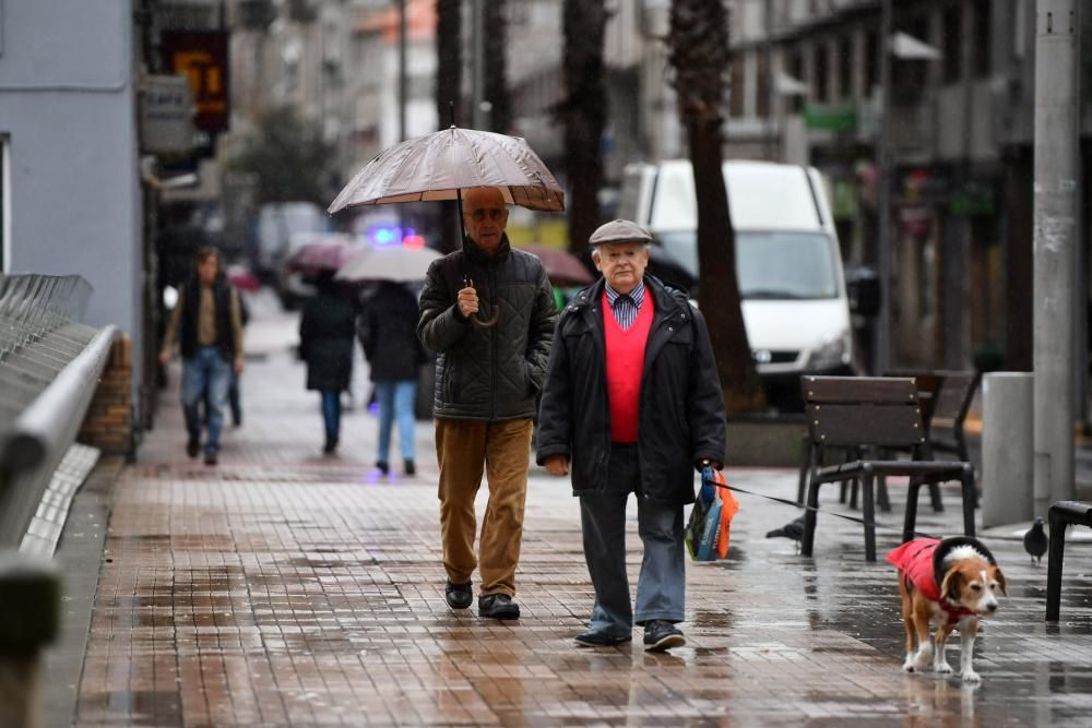 Temporal en Galicia