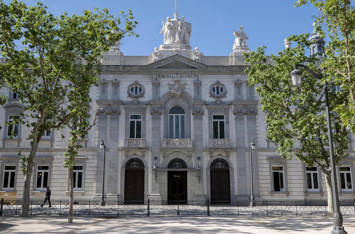 Edificio del Tribunal Supremo, con sede en Madrid.