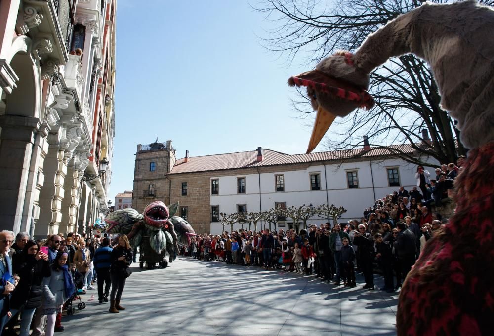 Pregón y desfile de las fiestas de El Bollo en Avilés