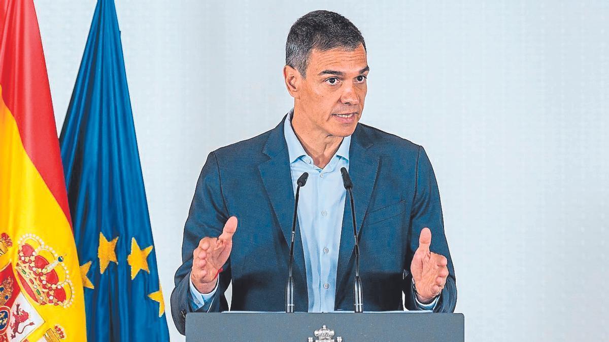 Pedro Sánchez, presidente del Gobierno de España.
