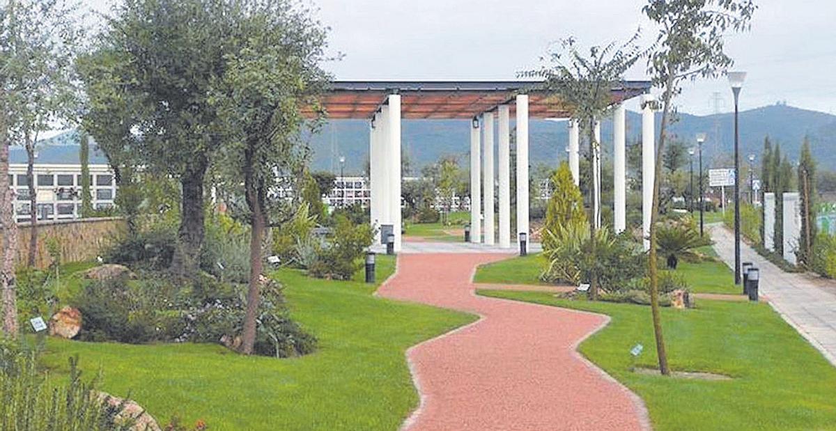El 'Bosque de las Cenizas' del cementerio de La Fuensanta, en Córdoba.