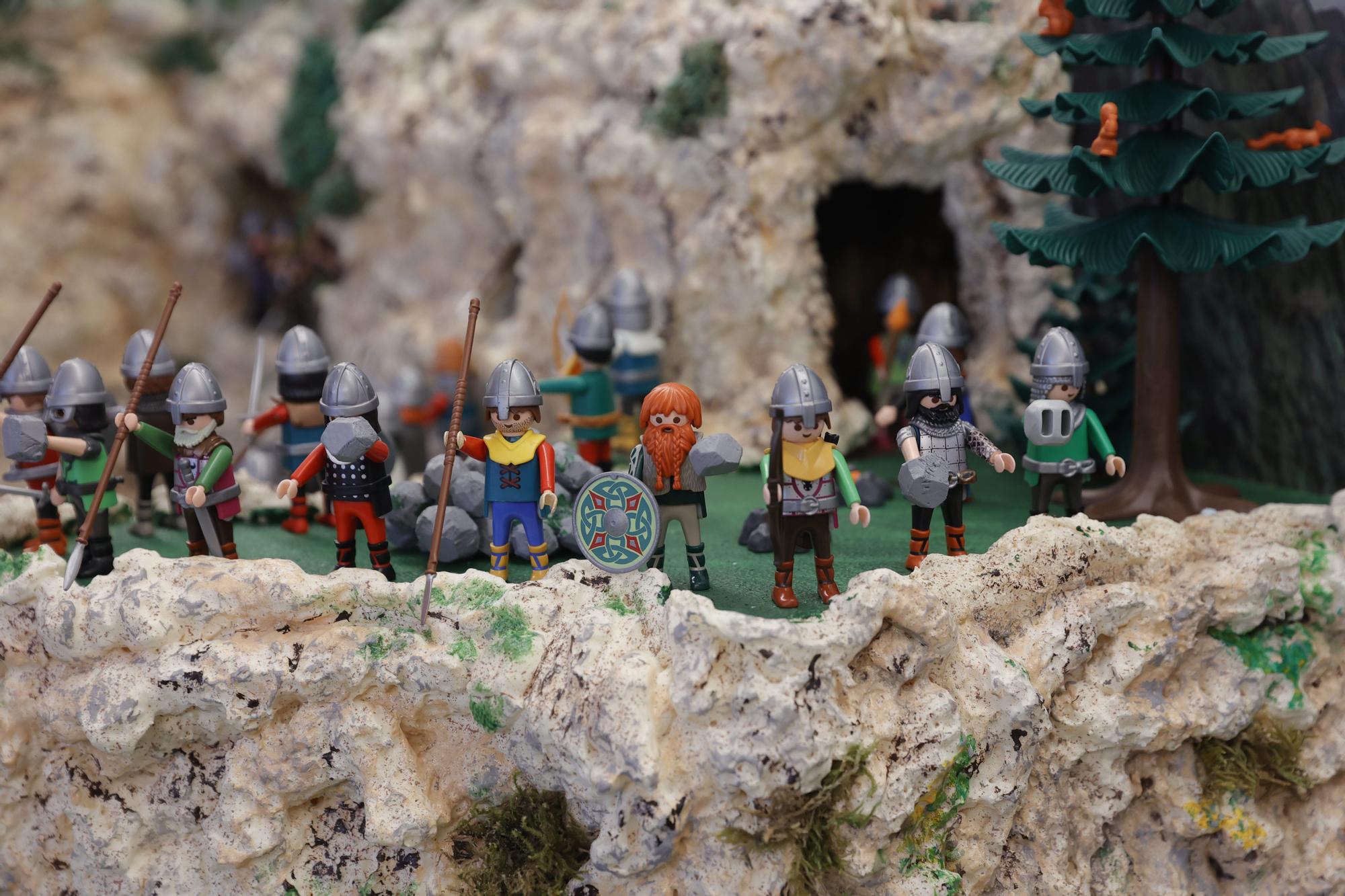 EN IMÁGENES: Así es la recreación de la batalla de Covadonga con muñecos de Playmobil