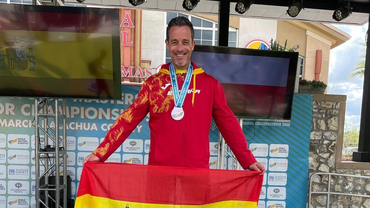 Luis Merayo tras ganar dos bronces en el Mundial.