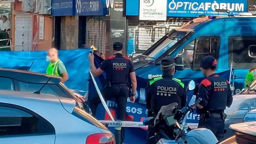 Un muerto en un tiroteo al lado de una parada de metro en Barcelona