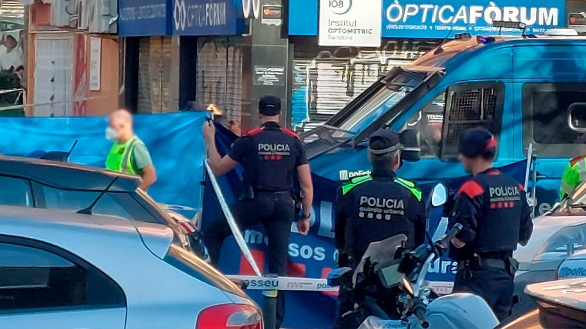 Tiroteo con un muerto en el distrito de Sant Martí.