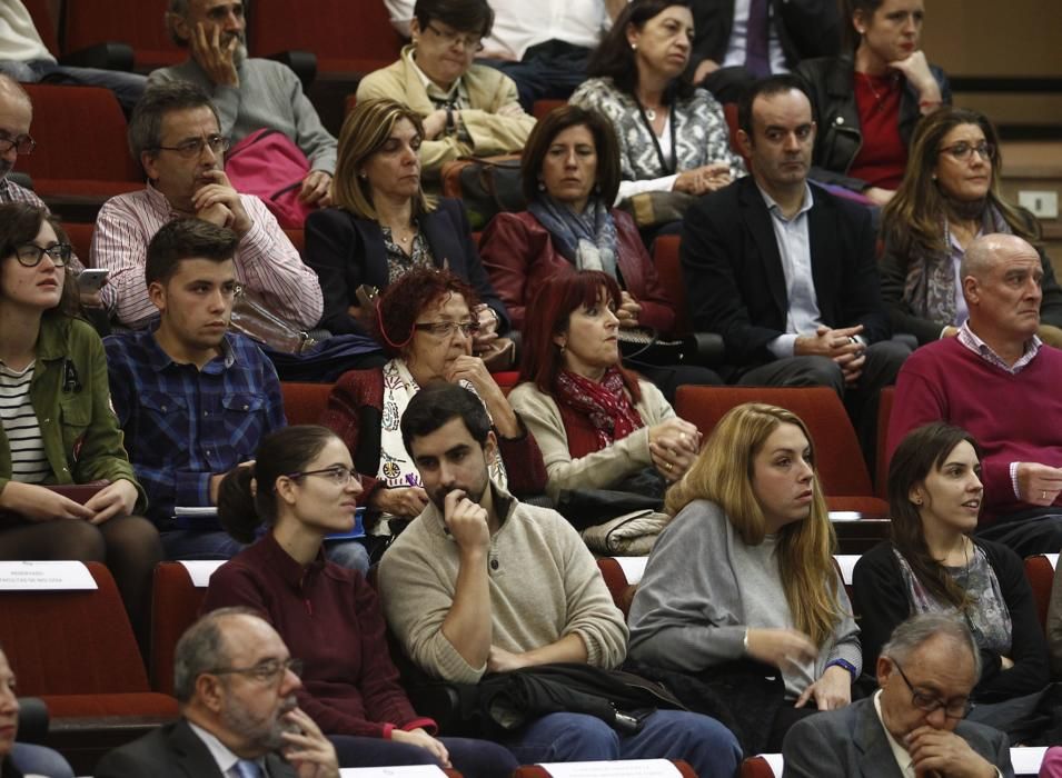 Conferencia de Patricia Espinosa en la Facultad de Económicas