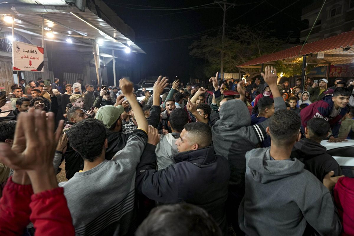 Así celebran en Gaza el alto al fuego tras 15 meses de guerra