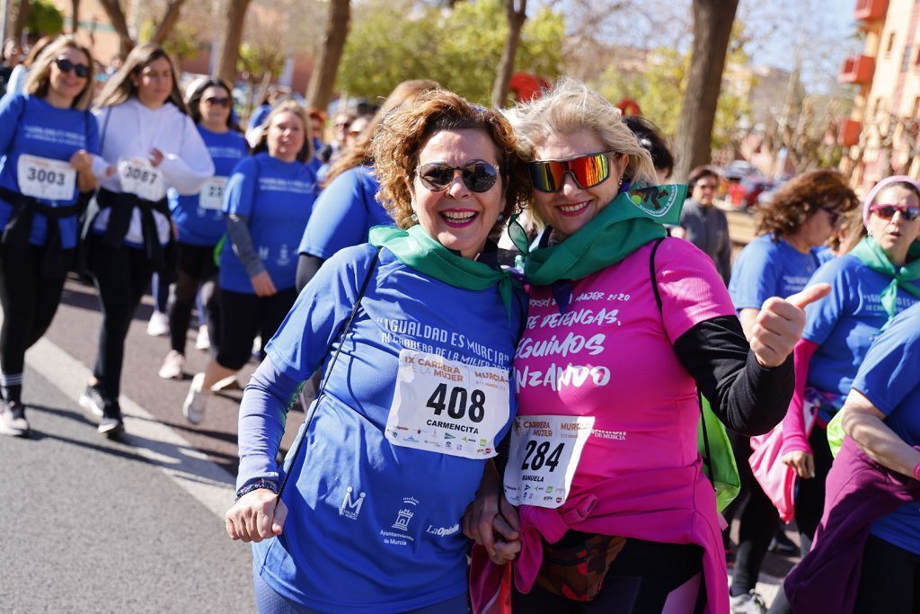 Imágenes del recorrido de la Carrera de la Mujer: avenida Pío Baroja y puente del Reina Sofía (II)