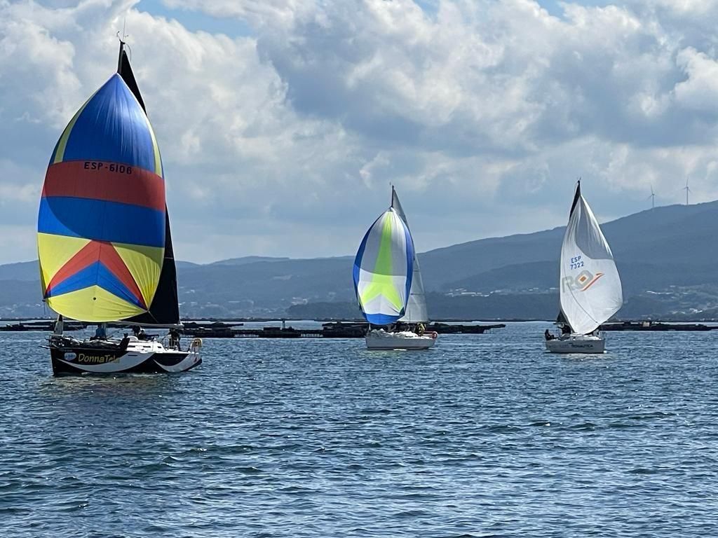 Participantes en la XXVII Regata Almirante Rodríguez Toubes de cruceros.