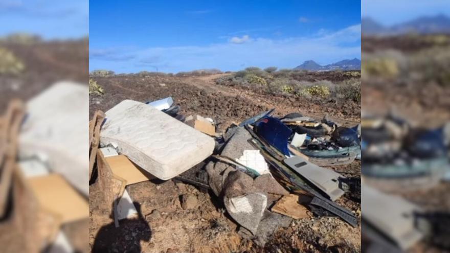 Montaña Amarilla (Tenerife) en peligro: un tiktoker denuncia el estado deplorable de la zona protegida