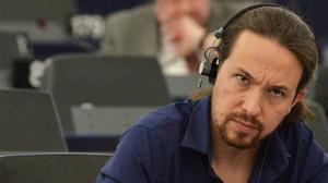 Comiat de Pablo Iglesias del Parlament Europeu.
