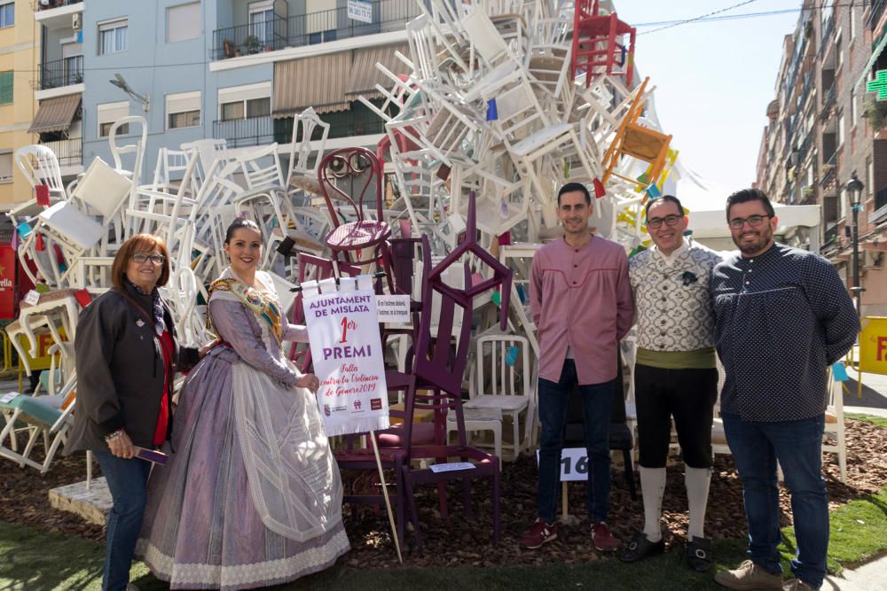 Falla por la igualdad premiada en Mislata