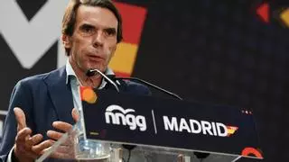 Aznar carga contra Sánchez por entregar la seguridad ciudadana "a una banda de asesinos"