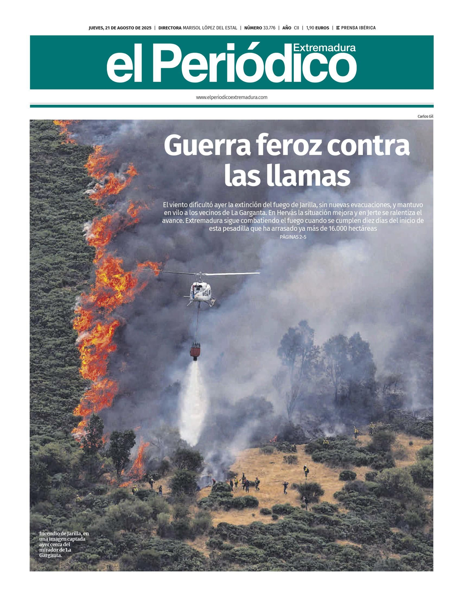 Consulta la portada correspondiente al día 21 de agosto de 2025