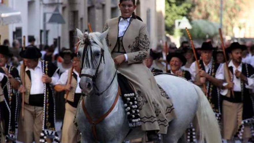 Imagen tomada durante la Entrada de Castalla de 2010.