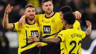 Un Dortmund sin margen de error recupera pólvora