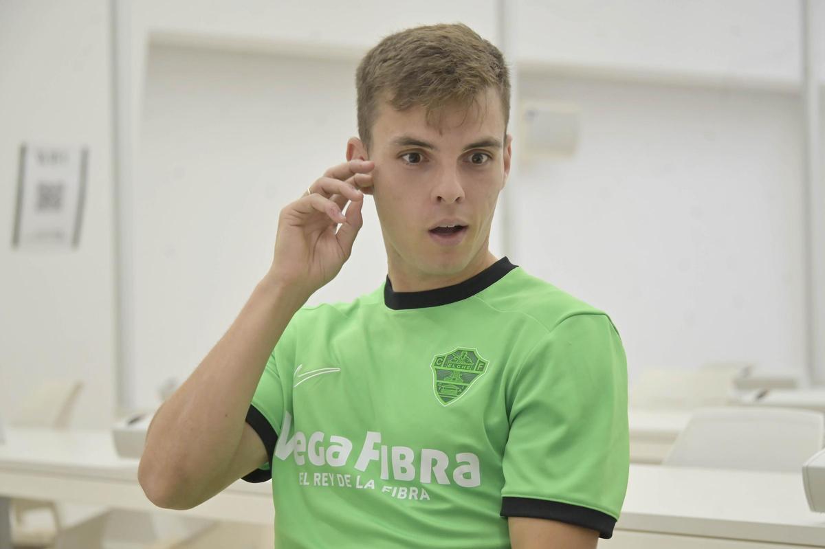 Febas, durante la entrevista con INFORMACIÓN