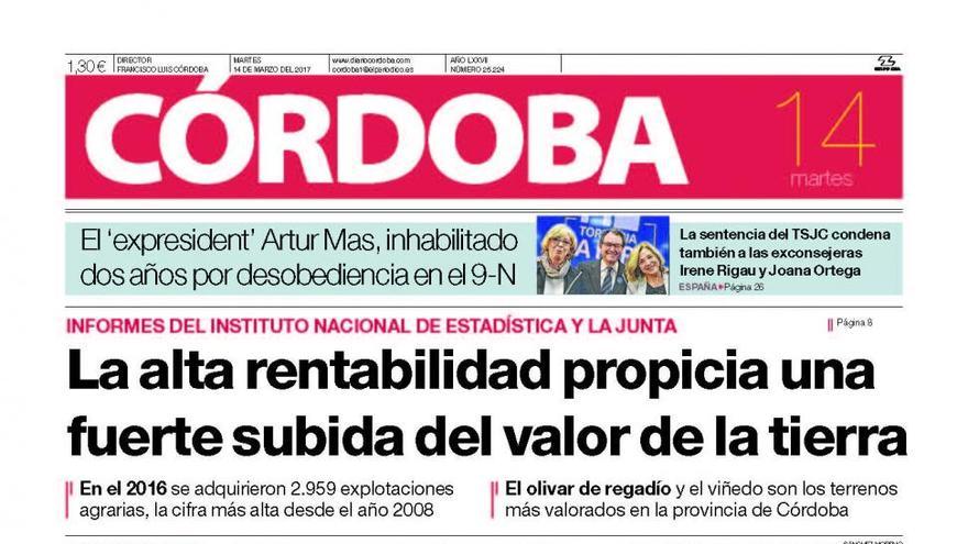 La portada de CÓRDOBA