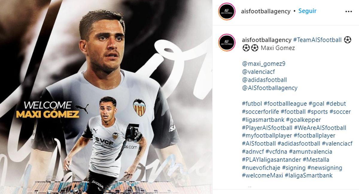 Maxi Gómez y su nueva agencia