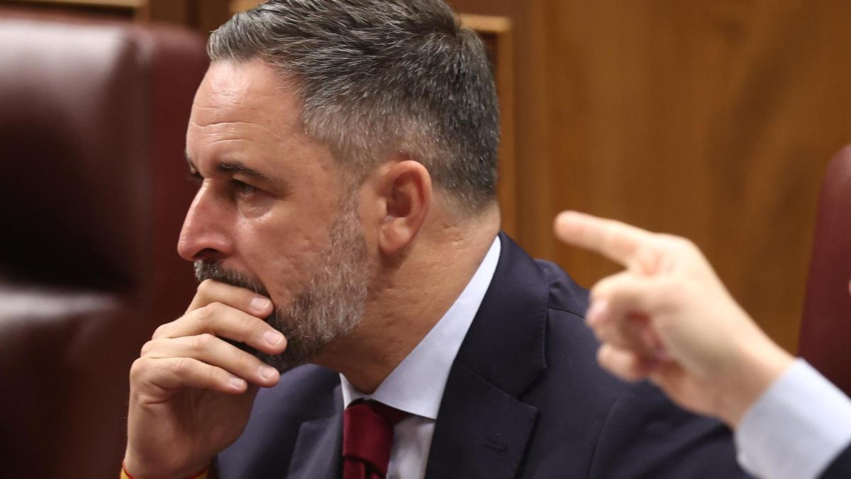 Abascal exige a Feijóo «romper todos los pactos con el PSOE» en vez de «convocar manifestaciones partidistas»