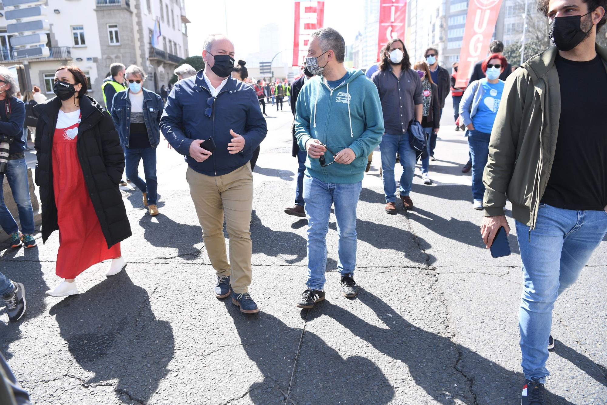 Marcha en A Coruña por Alu Ibérica