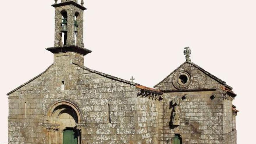Iglesia de San Pedro de Ansemil, en Silleda., // Fotos: Federico  de la Peña