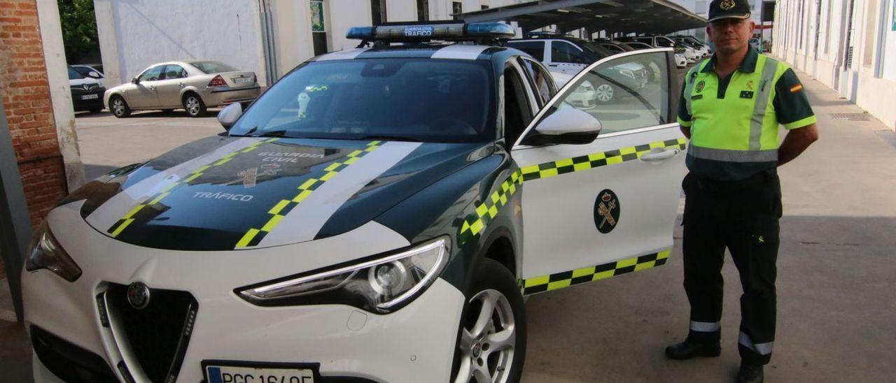 Francisco Sillero, capitán jefe del subsector de Tráfico de la Guardia Civil en Córdoba.