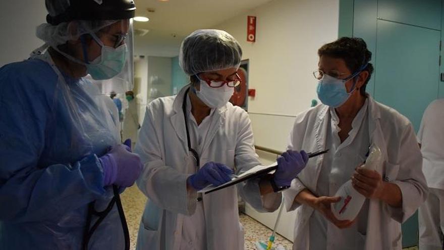 571 persones hospitalitzades a comarques gironines per coronavirus, 75 greus