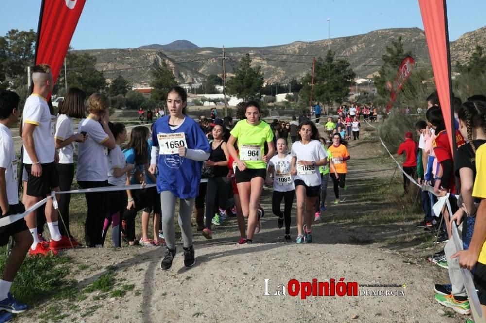 Final Regional Escolar de Cross de Campo a través