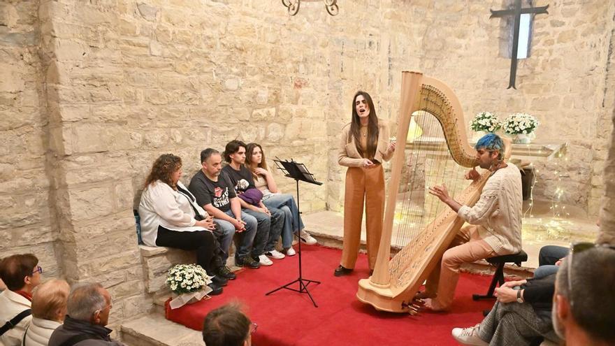 Awen Duet omple l’Ermita de Sant Miquel d’Òdena en el Cicle de Concerts de Música i Patrimoni