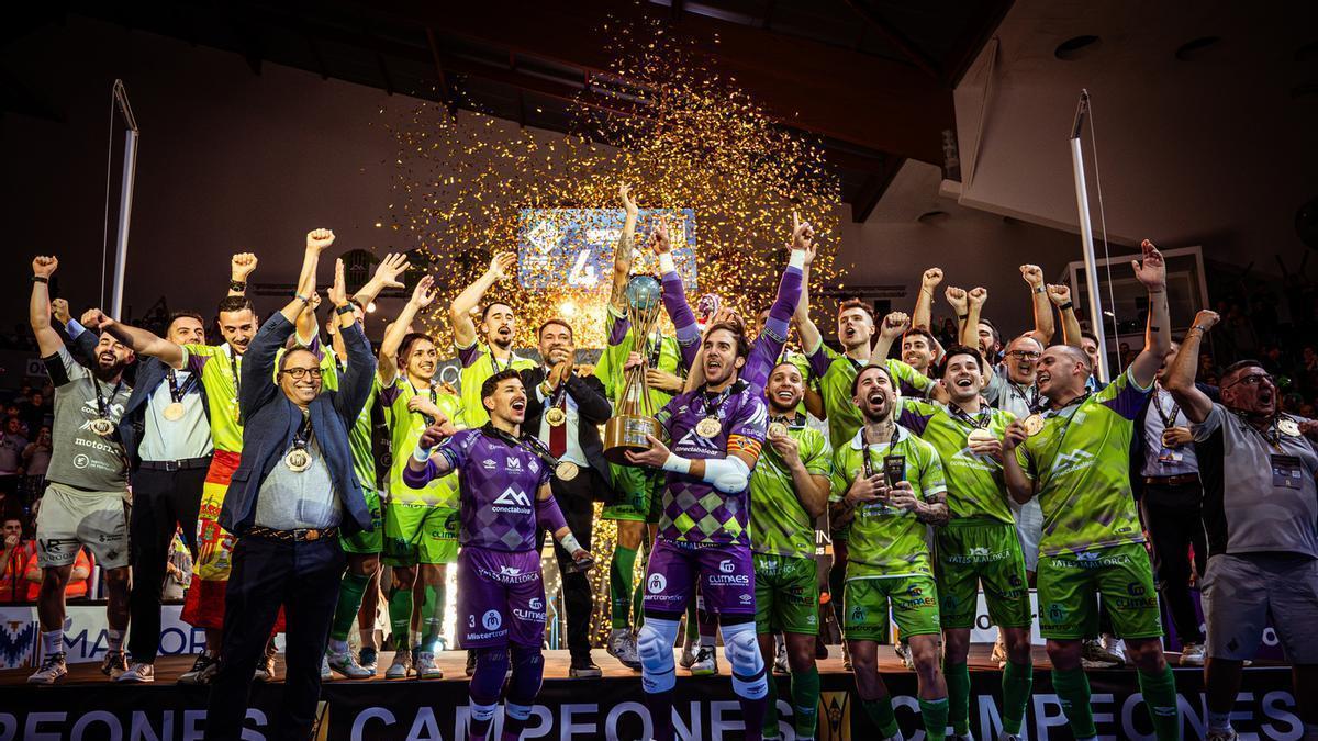El Illes Balears Palma Futsal alza la Copa Intercontinental en Son Moix