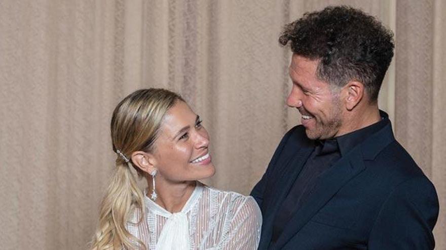 La segunda boda de Diego Simeone y Carla Pereyra