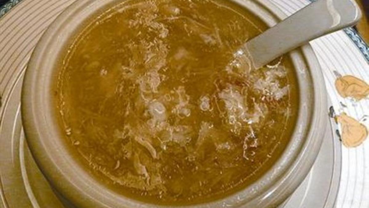 La auténtica sopa de nido de salangana no ha llegado aún a España.