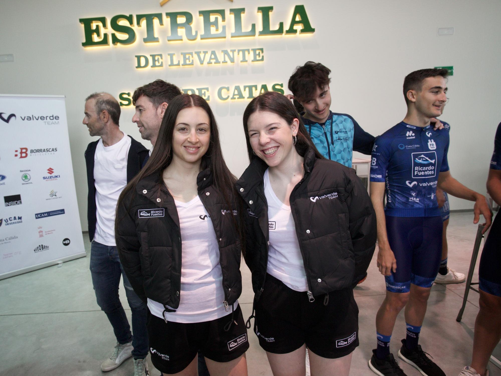 Presentación del Valverde Team en Murcia