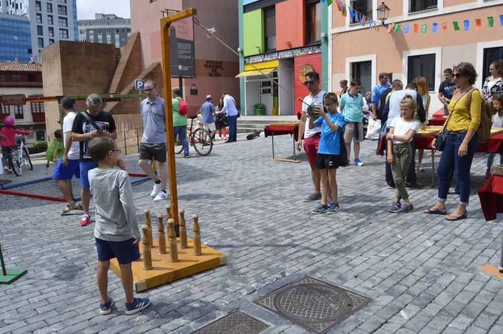 Juegos tradicionales en el Arcu Atlánticu