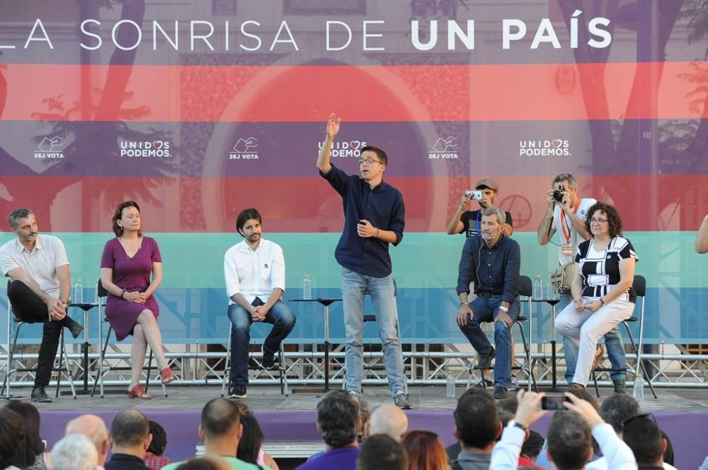 Mitin de Íñigo Errejón en Murcia