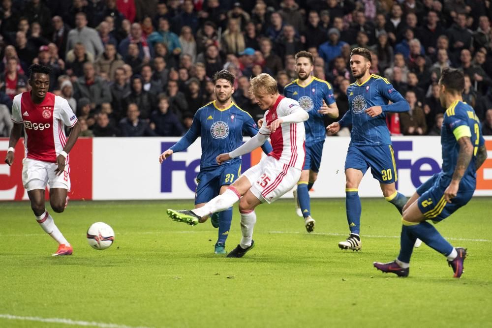 El Celta cae derrotado en el Amsterdam Arena