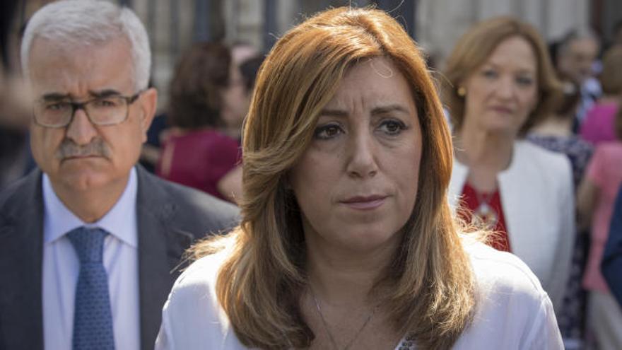 Susana Díaz: "Los socialistas andaluces vamos a arrimar el hombro y ayudar a Pedro"