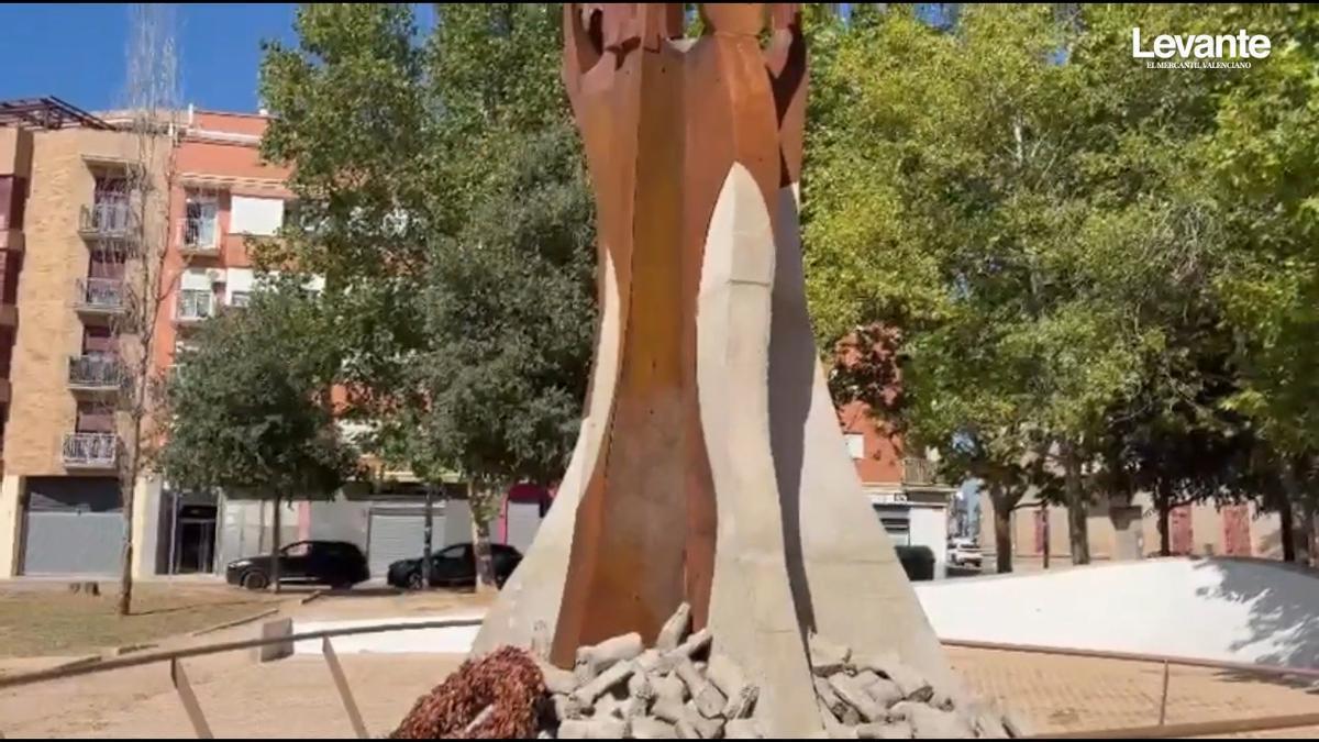 Arte y emoción en la primera ruta homenaje a los voluntarios y las víctimas de la dana en l'Horta Sud