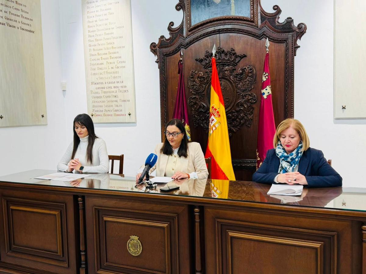 María Castillo durante su comparecencia este jueves.