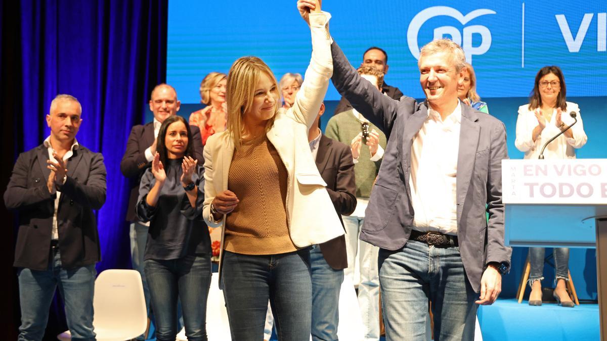 Presentación oficial de la candidatura del PP a la alcaldía de Vigo para el 28M.