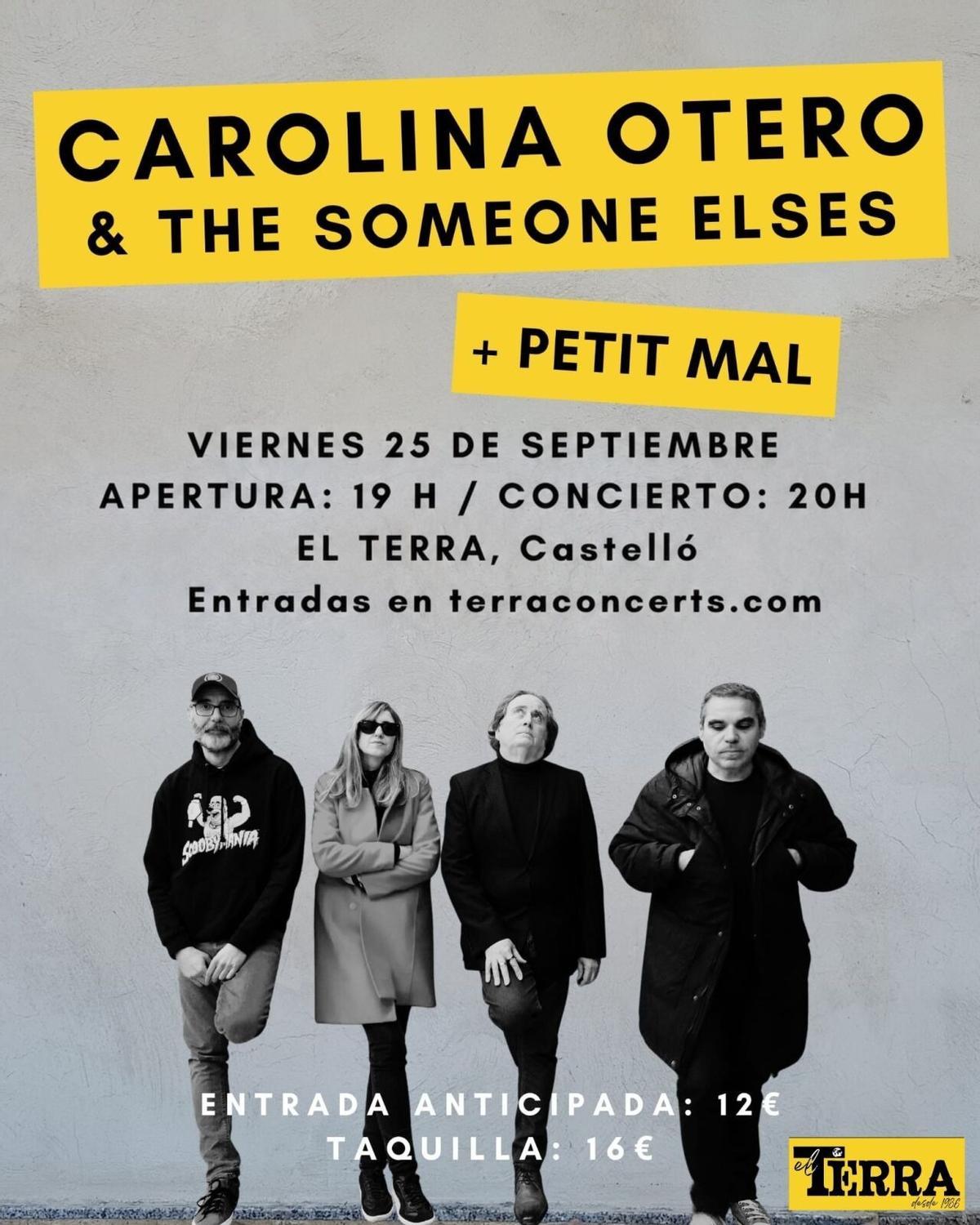 Carolina Otero &amp; The Someone Elses + Petit Mal.